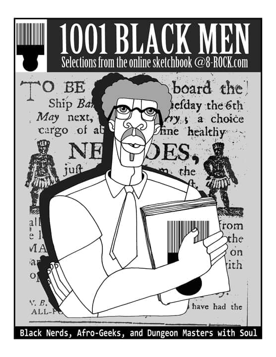 Nerds-zine-cover-by-Ajuan-Mance, Black male objectification in the media wit’ visual artist Ajuan Mance, Culture Currents 