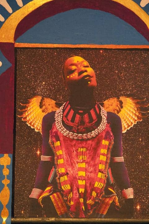 Reshawn-Goods-‘Transformation’-acrylic-on-canvas-by-Malaika-web, ‘The Black Woman Is God’ – Part II, Culture Currents 