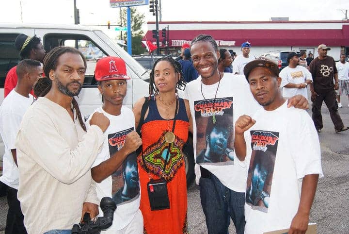 Richard-Shabazz-of-Atlanta-Prince-Amir-Sherise-Nicole-Young-Malcolm-JR-Chicago-2010-by-BRR, A tribute to my brotha, Young Malcolm!, Culture Currents 