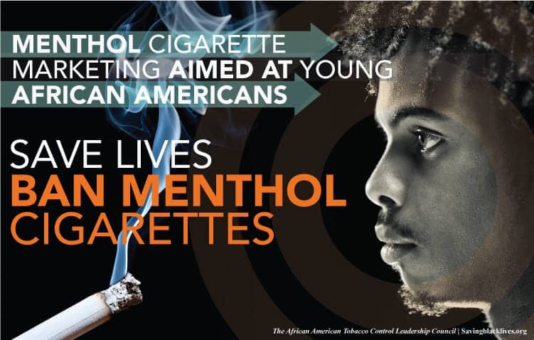 Joint Statement: The FDA Agrees to Ban Menthol, To Protect African  Americans – ASH > Action on Smoking & Health