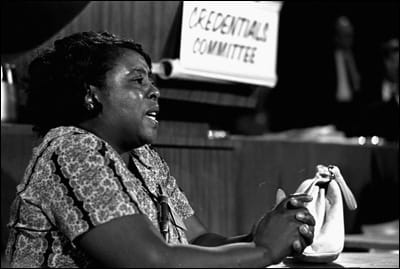 Fannie-Lou-Hamer-fights-for-Mississippi-Freedom-Democratic-Party-credentials-DNC-1964, From ‘Mississippi Goddam’ to ‘Jackson Hell Yes’: Chokwe Lumumba is the new mayor of Jackson, News & Views 