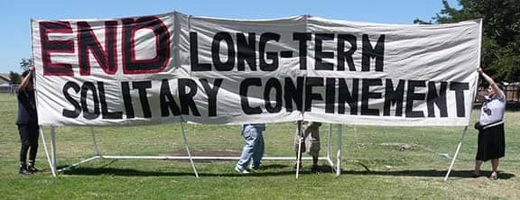 Hunger-Strike-Rally-Corcoran-End-Long-Term-Solitary-Confinement-071313-by-Urszula-Wislanka, California prisoners challenge solitary confinement with largest hunger strike in state history, Behind Enemy Lines 