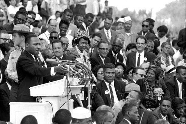 Martin-Luther-King-delivers-I-Have-a-Dream-speech-at-March-on-Washington-082863-by-AP, Celebrating celebrating?, News & Views 