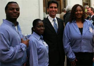 Sen.-Mark-Leno-with-SF-Conservation-Corps-members-at-SFCC-25th-anniversary-SF-City-Hall, State Sen. Mark Leno, Green Party Secretary of State candidate David Curtis issue statements on prisoners’ hunger strike, Behind Enemy Lines 