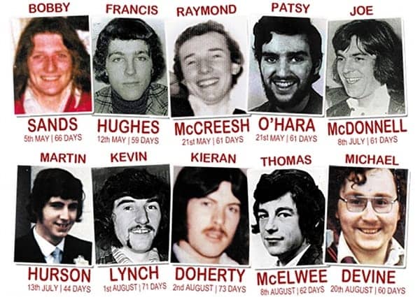 The-10-Irish-republicans-who-died-on-hunger-strike-in-1981, A lesson of the Irish hunger strike, Behind Enemy Lines 