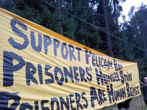 Pelican-Bay-prisoner-support-rally-at-gate-100111, Hunger strikers: Our resolve remains strong, Behind Enemy Lines 