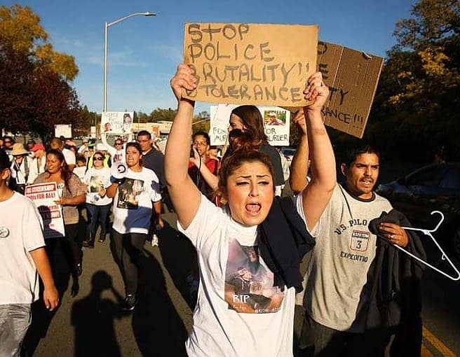 Justice-for-Andy-Lopez-march-to-DAs-office-110513-by-Jay-Conner-Press-Democrat, National Day of Protest Saturday for Andy Lopez, 13, murdered by Santa Rosa deputy sheriff, Local News & Views 