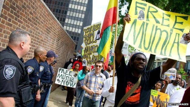 London-march-to-Free-Mumia-120911-by-Getty-Images, What Fox News and Hannity blocked me from saying: Mumia as fuel for right-wing agenda, News & Views 