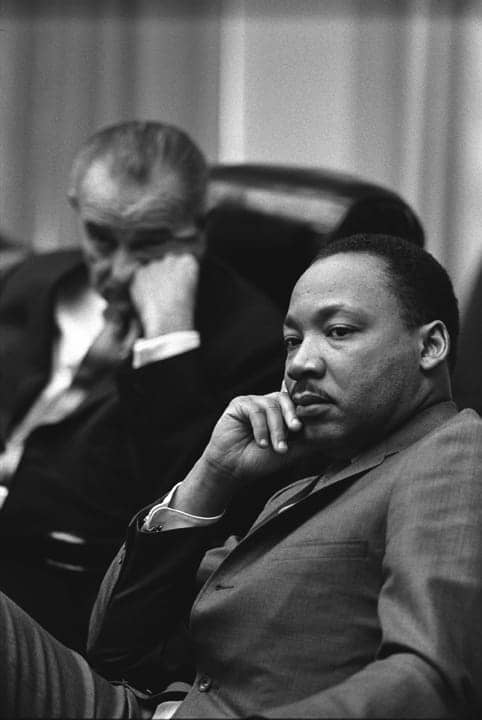 Martin-Luther-King-Lyndon-Johnson-web, Change comes when change is demanded, News & Views 