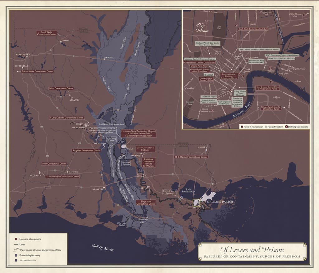 Of-Levees-and-Prisons’-from-‘Unfathomable-City’, ‘Unfathomable City: A New Orleans Atlas’, Culture Currents 