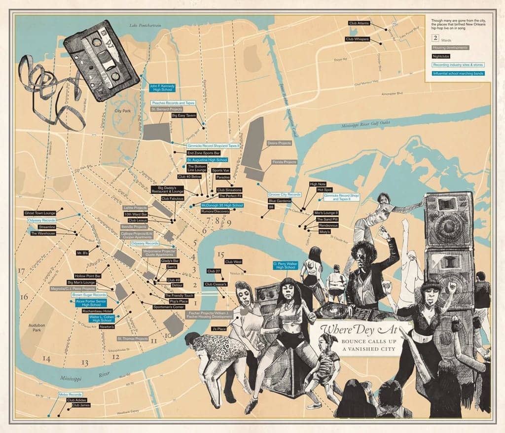 Where-Dey-At-Bounce-Calls-Up-a-Vanished-City’-from-‘Unfathomable-City’, ‘Unfathomable City: A New Orleans Atlas’, Culture Currents 