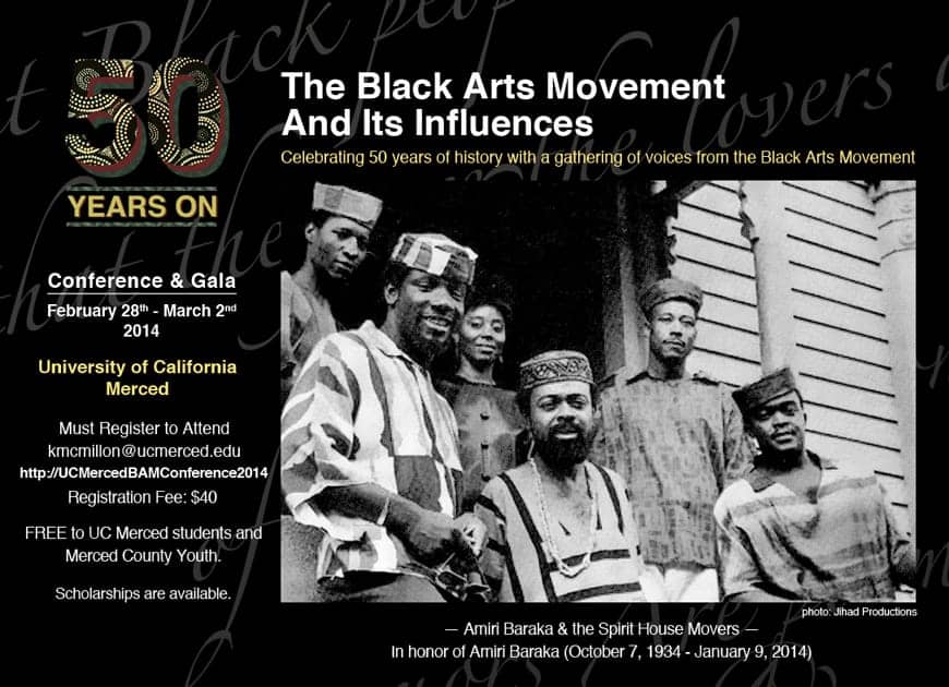 Black-Arts-0214-2, ‘The Black Arts Movement and Its Influences’ conference hits UC Merced Feb. 28-March 2: an interview with writer Ishmael Reed, Culture Currents 