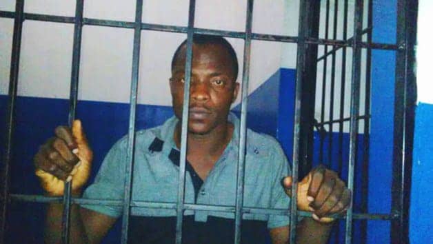 Jean-Lamy-Matulnes-Jr.-jailed-in-Natl-Penitentiary-Port-au-Prince-Haiti-0214, Haiti is not for sale, World News & Views 
