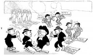 Anti-union-cartoon-depicts-labor-union-infighting-The-American-Employer-1912-300x181, Joe Debro on racism in construction, Part 5, Local News & Views 