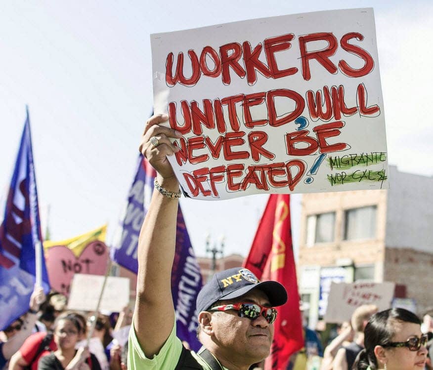 May-Day-March-‘Workers-united-will-never-be-defeated’-050114-Oakland-by-Annette-Bernhardt, Antonio Guillen: May Day message to the working class people of the world from Pelican Bay SHU, Behind Enemy Lines 