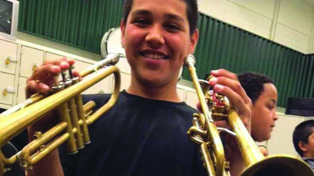 Andy-Lopez-with-trumpets, In memory of Andy Lopez: Turn a negative into a positive, Local News & Views 