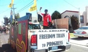 Richmond-Vice-Mayor-Jovanka-Beckles-rides-‘Freedom-Train-to-Progress’-Juneteenth-Parade-062814-300x180, Bigoted bullying at Richmond City Council meetings aims to end progressive leadership, Local News & Views 