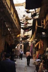 Hebron-old-city-market-covered-by-net-to-catch-trash-thrown-by-Israelis-above-by-J.-Fischer-199x300, Palestine, not ‘Israel’, World News & Views 