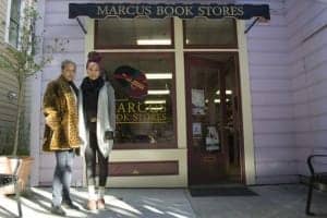Marcus-Book-Store-co-owners-Karen-Tamiko-Johnson-outside-store-1213-by-Sara-Bloomberg-KQED-300x200, What’s next for Marcus Book Store?, Local News & Views 