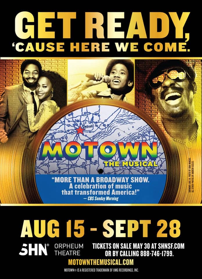 Motown-the-Musical-poster, ‘Motown the Musical’ rocking the Bay Aug. 19-Sept. 28, Culture Currents 