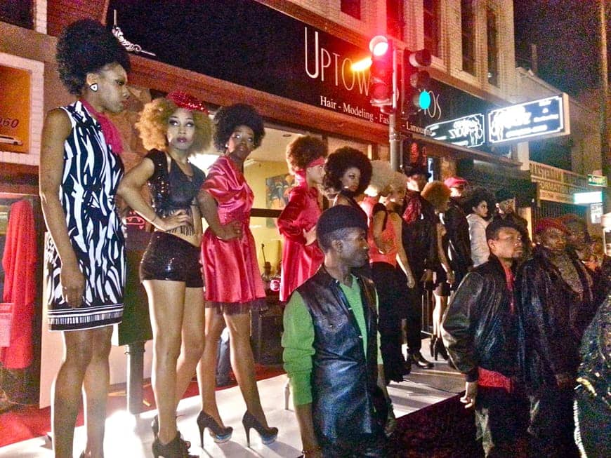 Oakland-First-Friday-70s-fashion-show-Telegraph-Ave-0213-by-Pamela-Mays-McDonald-web, Talking about Liberty Hall and Net Neutrality wit’ Oakland mayoral candidate Jason Anderson, Local News & Views 