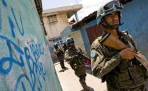 Brazilian-UN-troops-search-Haitian-neighborhood-by-United-Nations-Photo-300x184, Et tu, Brute? Haiti’s betrayal by Latin America, World News & Views 