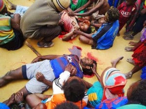 Five-West-Papuan-youth-17-18-massacred-by-Indonesian-military-police-120814-300x225, Benny Wenda: Indonesian military and police torture and kill children in Paniai, West Papua, World News & Views 
