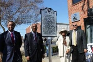 Victory-Savings-Bank-historical-marker-unveiled-by-Columbia-SC-city-councilman-bank-president-board-members-022414-300x200, Put those police cameras on the bankers, News & Views 