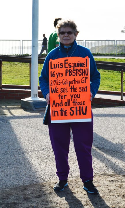 Anti-Solitary-Confinement-Statewide-Protests-Santa-Cruz-Willow-Katz-We-see-the-sea-for-Luis-Esquivel-and-all-in-SHU-032315, The first monthly Statewide Coordinated Actions to End Solitary Confinement held March 23, News & Views 