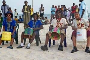 Drum-Beat-Journey-Chicago-bucket-drummers-local-crowd-on-Senegal-beach-0712-300x200, ‘Drum Beat Journey’: an interview wit’ organizer and filmmaker Elilta Tewelde, World News & Views 