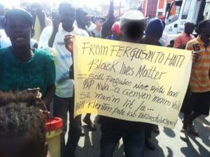 Martelly-UN-protest-northern-Haiti-1214-1-300x224, With general strikes and marches, Haitians demand government by the people, World News & Views 