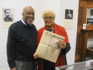 SF-AAHCS-President-Al-Williams-Rochelle-Metcalfe-at-SF-AAHCS-Black-History-Month-reception-022015-300x225, Third Street Stroll ..., Culture Currents 
