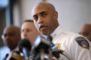 Baltimore-Police-Commissioner-Anthony-Batts-admits-officers-made-mistakes-042415-by-Patrick-Semansky-AP-300x198, Baltimore ‘shuts it down’ for Freddie Gray, News & Views 