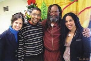 Heidi-Boghosian-Keith-Cook-Johanna-Fernandez-visit-Mumia-121814-web-300x200, A slow death for Mumia Abu-Jamal and thousands of prisoners in America, News & Views 