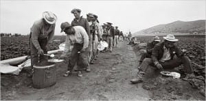 Braceros-line-up-for-lunch-1963-by-Bettmann-Corbis-300x148, Joe Debro on racism in construction, Part 11, Local News & Views 