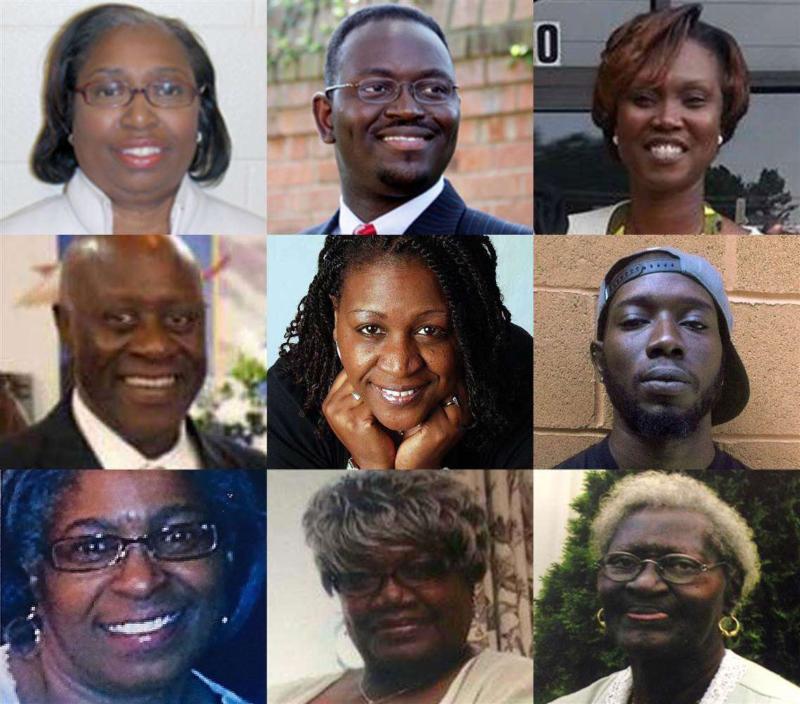 Emanuel-AME-Church-victims-assassinated-061715, White terrorist slays nine in Charleston church founded by Denmark Vesey on anniversary of his 1822 rebellion, News & Views 