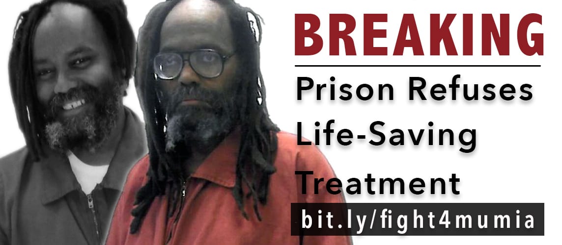 Mumia-health-graphic-Prison-refuses-life-saving-treatment-080415, US prisoners sue for constitutional right to lifesaving Hep C cure, Abolition Now! 