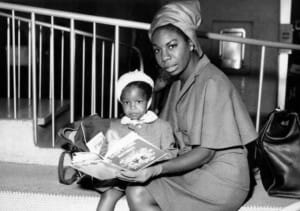 Nina-Simone-lil-daughter-Lisa-300x211, New Nina Simone documentary: ‘What Happened, Miss Simone?’, Culture Currents 