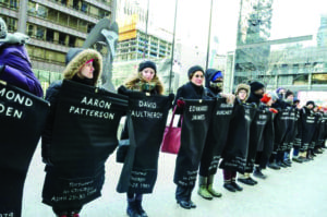 Chicago-shows-love-to-Jon-Burge-torture-victims-118-names-inc.-Aaron-Patterson-021415-by-Sarah-Jane-Rhee-300x199, Attorney Demitrus Evans on the case of political prisoner Aaron Patterson, Abolition Now! 