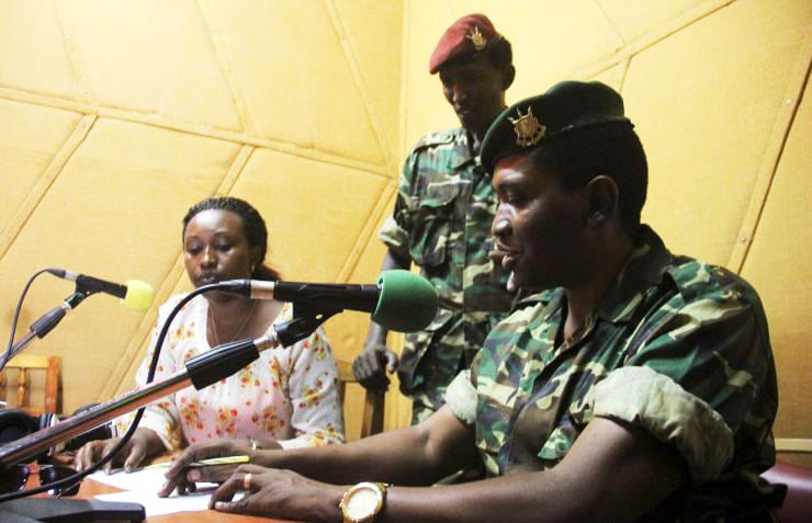 Gen.-Godefroid-Niyombare-announces-coup-removing-Burundi-Pres-Pierre-Nkurunziza-051315-by-Jean-Pierre-Aime-Harerimana-Reuters, Rwanda and Burundi: Who’s ‘promoting instability through violence’?, World News & Views 