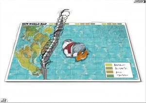 Aylan-Kurdi-cartoon-by-Rafat-Alkhateeb-web-300x212, Regime change refugees on the shores of Europe, World News & Views 