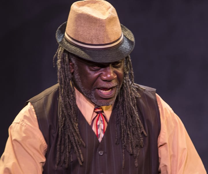 Lower-Bottom-Playaz’-‘King-Hedley-II’-Reginald-Wilkins-as-Elmore-0815-by-Malaika, Self-sufficiency, self-defense and self-determination: August Wilson’s ‘King Hedley II’ – on stage through Sunday, Sept. 6, Culture Currents 
