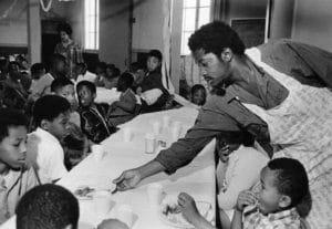 Black-Panthers-Charles-Bursey-serving-breakfast-by-Pirkle-Jones-300x207, Stanley Nelson’s ‘The Black Panthers: Vanguard of the Revolution’ is the best short introduction to the Party to date, Culture Currents 
