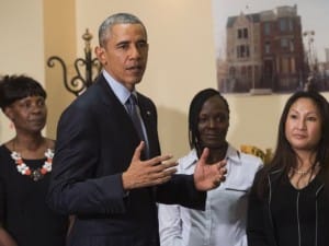 Pres-Obama-speaks-on-prisoners’-re-entry-ban-the-box-at-halfway-house-Integrity-House-Newark-NJ-110215-by-Saul-Loeb-AFP-300x225, All Of Us Or None, founder of ‘Ban the Box’ campaign, applauds President Obama for banning the box, News & Views 