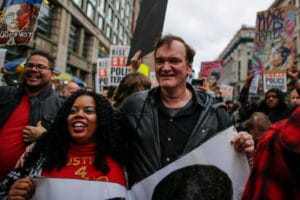 Rise-Up-October-Cyndi-Mitchell-Mario-Romeros-sister-Quentin-Tarantino-march-102415-NYC-web-300x200, That’s me in the picture next to Quentin Tarantino, News & Views 