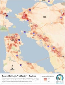 Covered-Cali-Hot-Spots-map-Bay-Area-1-230x300, Do you live in a ‘hot spot’? need health insurance? Covered California can help, but 12/15 deadline looming, News & Views 