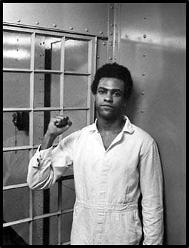 Huey-Newton-in-jail, Mumia Abu-Jamal: The genius of Huey P. Newton, Culture Currents 