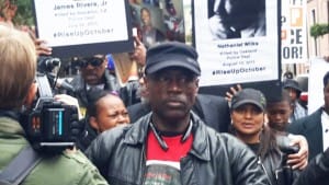 Rise-Up-October-Cephus-Johnson-‘Which-Side-Are-You-On’-march-NYC-102415-300x169, Police victims’ families are fueling the Black Lives Matter movement – gathering of families and Panthers Feb. 27, Local News & Views 