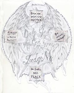 Only-God-Can-Judge-Me-art-by-Troy-Hendrix-web-238x300, Hunger striking Cornelius Harris in USP Florence, Colo., near death, Abolition Now! 