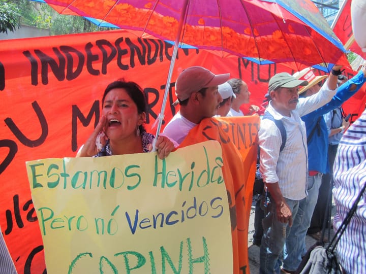 Justice-for-Berta-Caceras-‘We-are-hurt-but-not-defeated-COPINH’-Honduras-0416-by-Jeanette-Charles, Honduran movements in mobilization one month after brutal assassination of Berta Caceres, World News & Views 